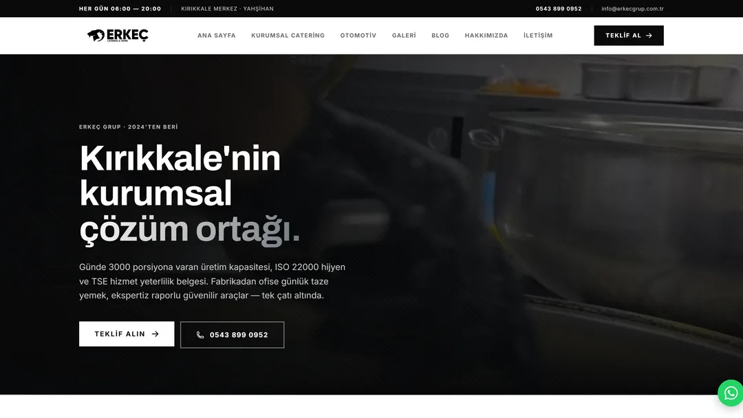 Erkeç Group corporate site