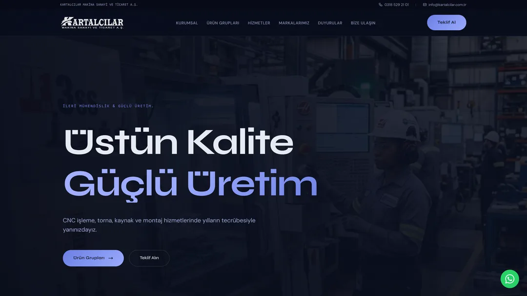 Kartalcılar Makina — Ağır sanayi