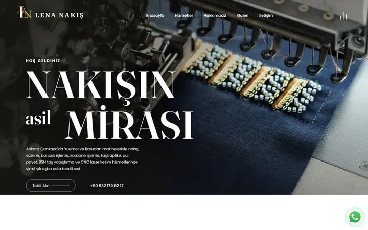 Lena Nakış kurumsal sitesi