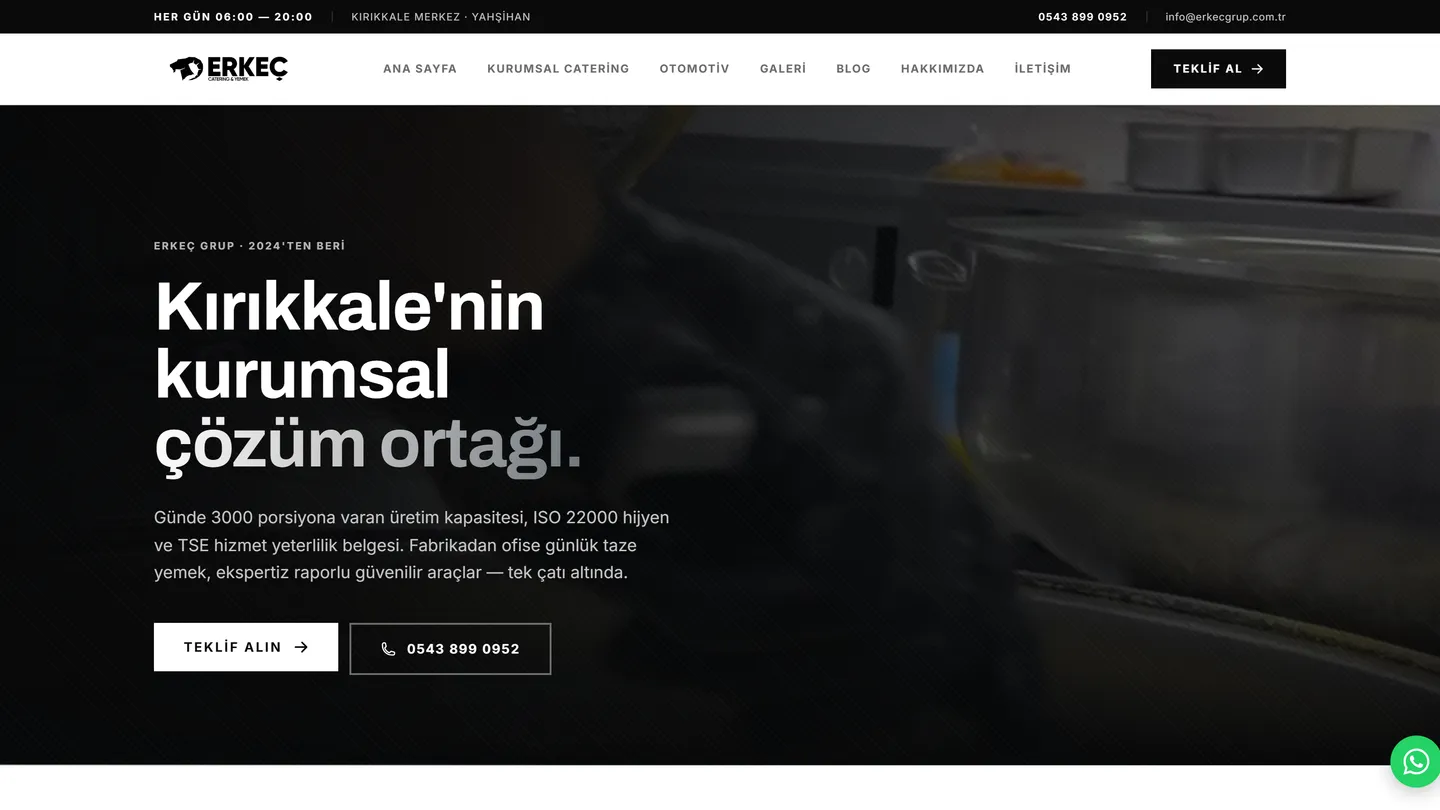 Erkeç Grup — ana sayfa